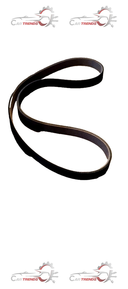 Hyundai CarTrends ribbed belt for Creta 2nd gen, showing the black ribbed automotive belt with detailed texture.