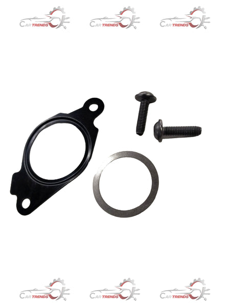 Gasket kit for exhaust gas recirculation valve on Chevrolet Sail, includes multiple gaskets and seals, brand General Motors.