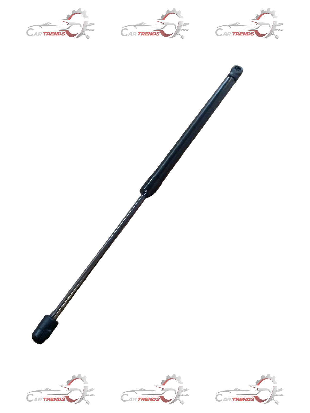 Mahindra gas strut hood support for XUV500 vehicle, showing the metal piston and mounting ends in a close-up image.