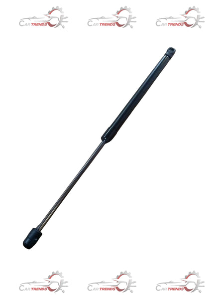 Mahindra gas strut hood support for XUV500 vehicle, showing the metal piston and mounting ends in a close-up image.