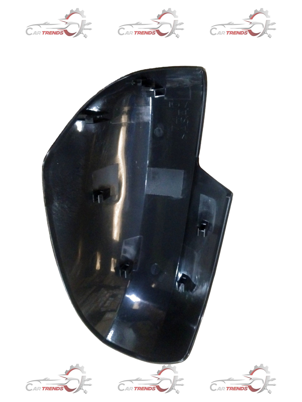 Maruti Suzuki cover mirror visor LH 84728M74L005PK installed on side mirror, showcasing sleek design and fitment details.