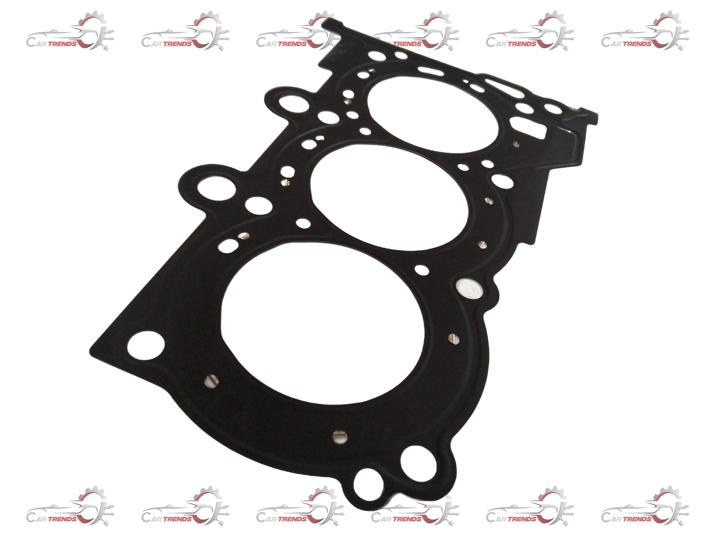 Hyundai cylinder head gasket by CarTrends, showing the metal and rubber seal for engine cylinder head sealing.