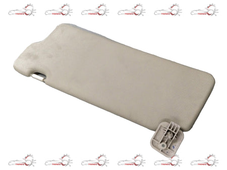 Beige sun visor for Chevrolet Optra, right-hand side, made by General Motors, shown in a detailed product image.