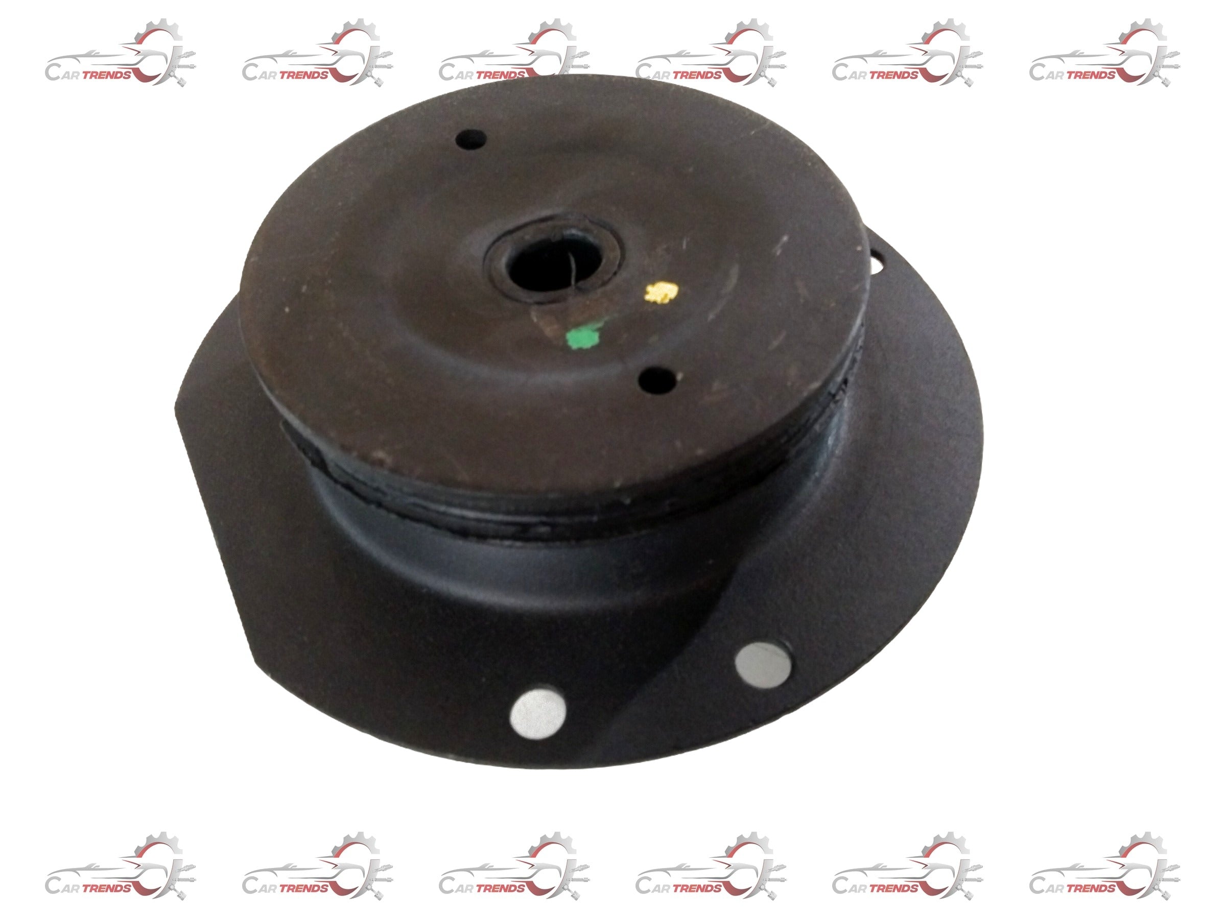 CarTrends Tata Taigo B-mounting spare part, close-up view showing mounting components and hardware in a well-lit setting.