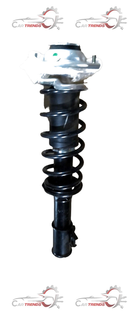 Maruti Suzuki Alto K10 front shock absorber left side, complete part with mounting components, shown in a detailed automotive image.