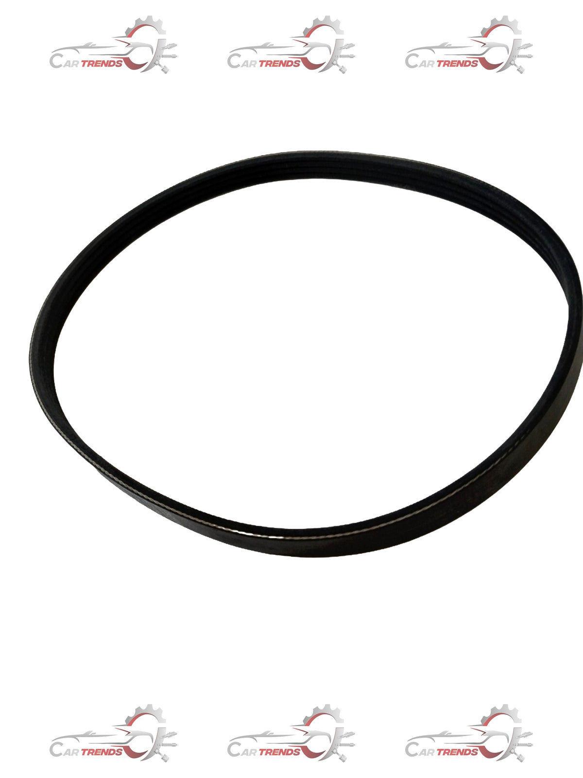 Maruti Suzuki fan belt for Suzuki Spresso, showing a close-up of the durable rubber belt with branded markings.