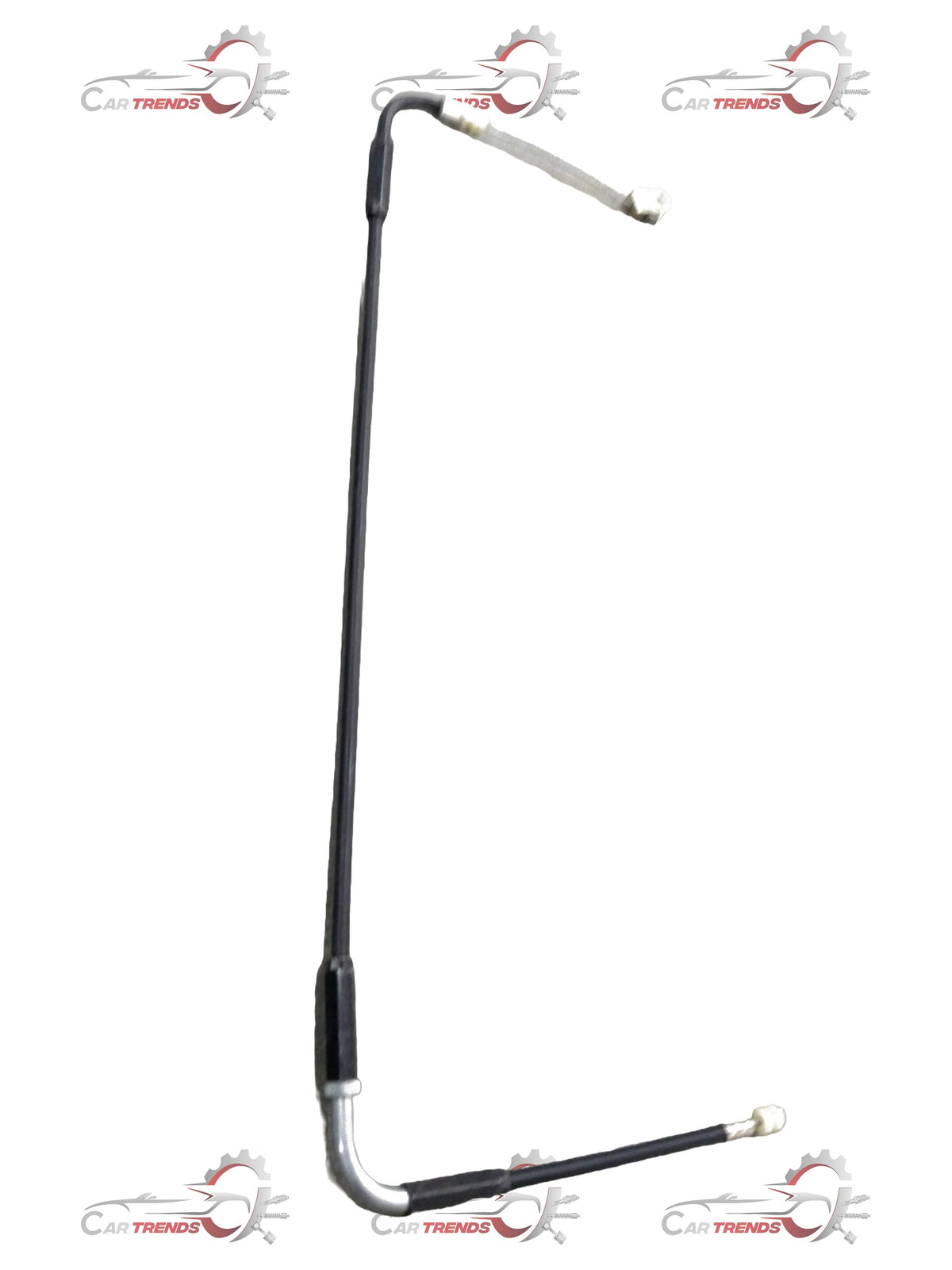 General Motors Chevrolet Tavera 2nd split seat cable assembly, 375mm length, showing the flexible black cable with connectors.