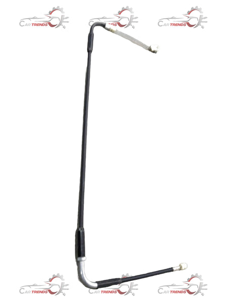 General Motors Chevrolet Tavera 2nd split seat cable assembly, 375mm length, showing the flexible black cable with connectors.
