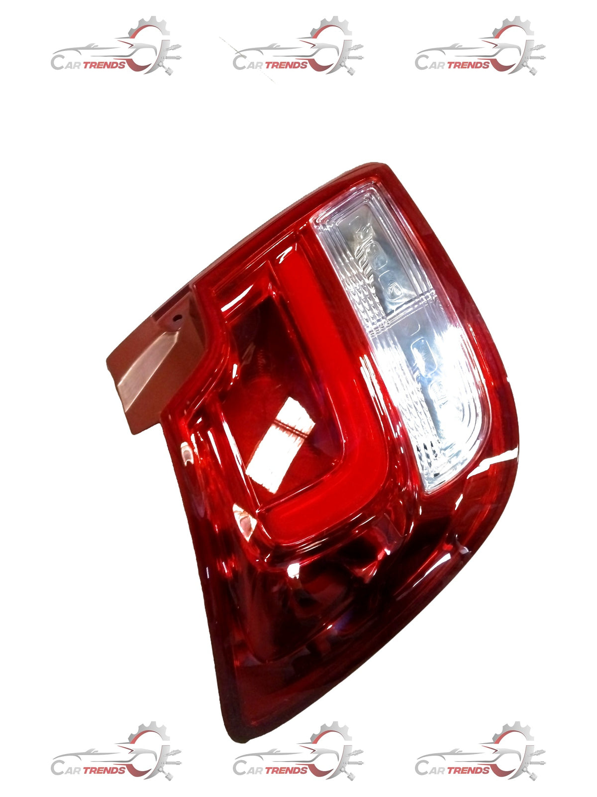CarTrends rear combination lamp for Swift, Dzire, Ertiga, Baleno, featuring dual light sections and clear lens design.