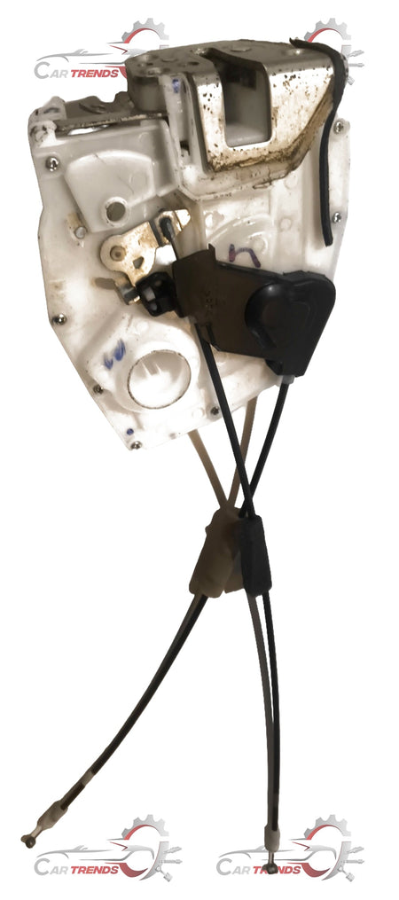 Maruti Suzuki rear left door latch assembly, automotive part for Maruti Suzuki vehicle, shown in the image.