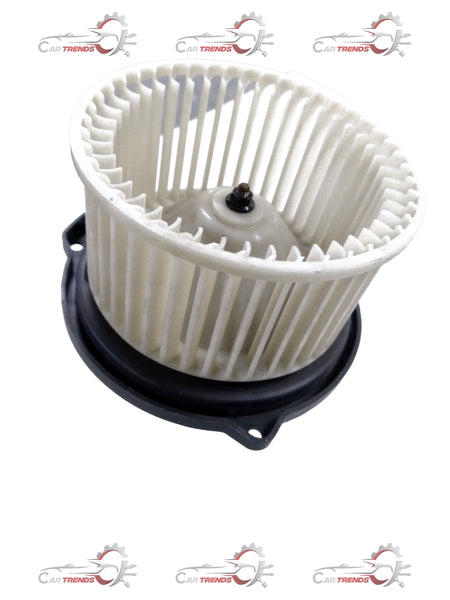 General Motors Chevrolet Spark motor blower, engine component part, visible in the image with detailed plastic and metal features.
