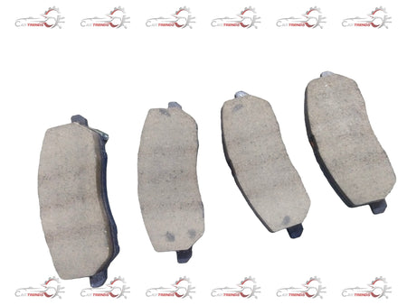 Front brake pad for Mahindra XUV700 by CarTrends, showing the new automotive brake pad component.