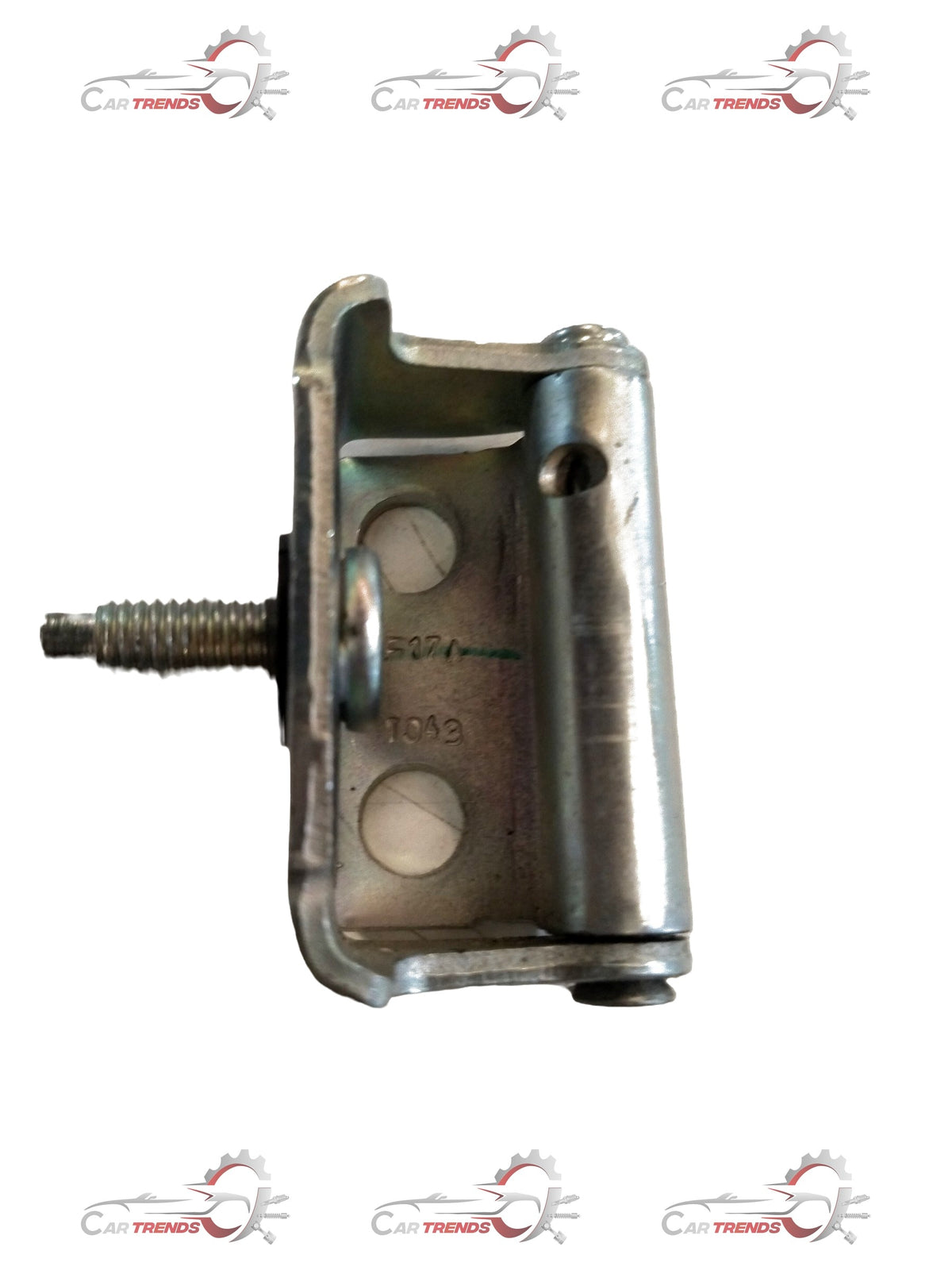 Maruti Suzuki back door hinge with #69180M83B00, showing metal hinge component for vehicle door attachment.