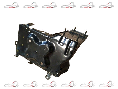 CarTrends battery tray component for Baleno, Swift, DZire; black plastic part with mounting holes for car battery installation.