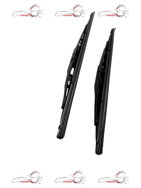 CARTRENDS 12-inch wiper blade for all cars, showing the flexible rubber edge and sleek black design for clear windshield wiping.