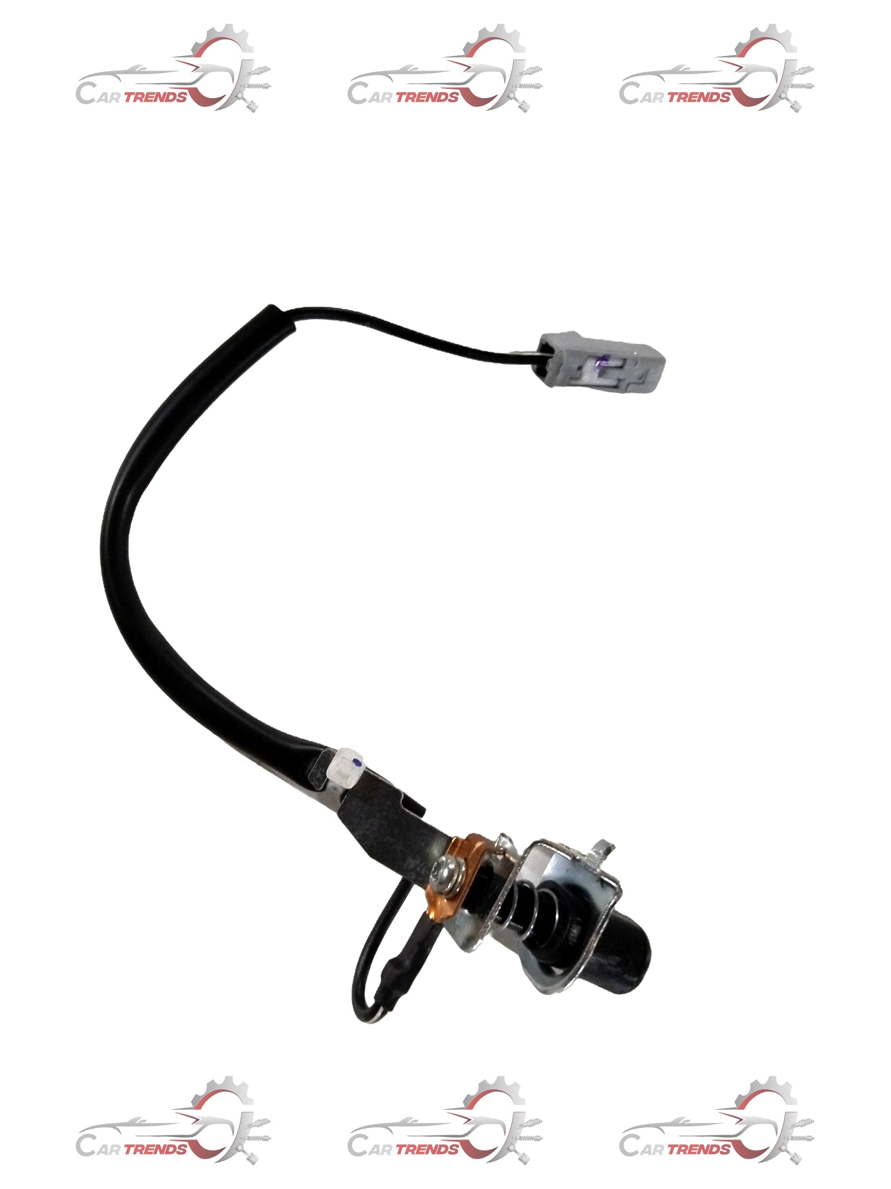 Maruti Suzuki trunk switch assembly for Alto, WagonR, Zen, and Celerio models, showing the electrical switch component.