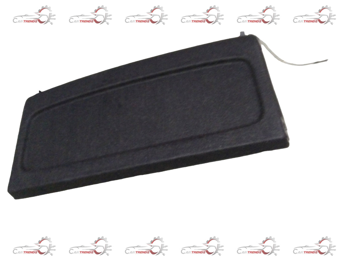 Maruti Suzuki rear parcel shelf for car interior, shown in the image with a sleek black finish and fitment details.