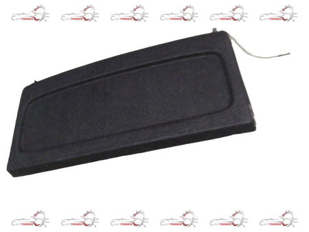 Maruti Suzuki rear parcel shelf for car interior, shown in the image with a sleek black finish and fitment details.