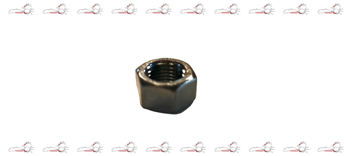 Maruti Suzuki NUT 08310M0012A, automotive part, close-up of the nut showing its metallic surface and threading.