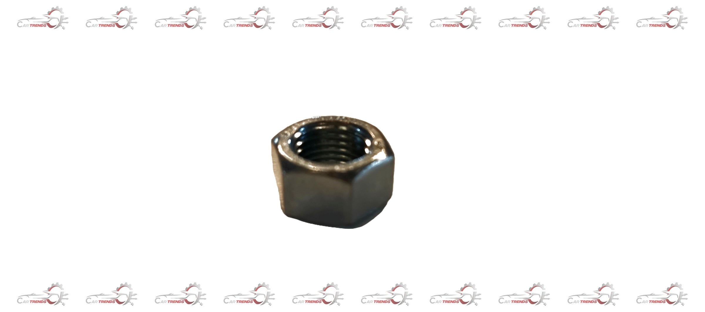 Maruti Suzuki NUT 08310M0012A, automotive part, close-up of the nut showing its metallic surface and threading.