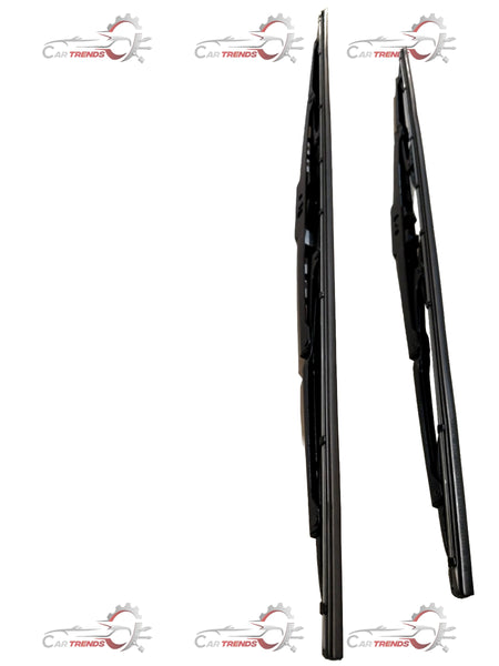 CARTRENDS 22-inch wiper blade for all cars, shown installed on a vehicle, designed for clear visibility and reliable performance.