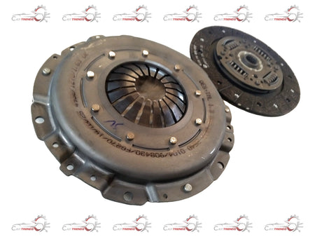 TATA clutch set for Fiat 1.3 SDE engine, spare parts image showing multiple clutch components on a white background.