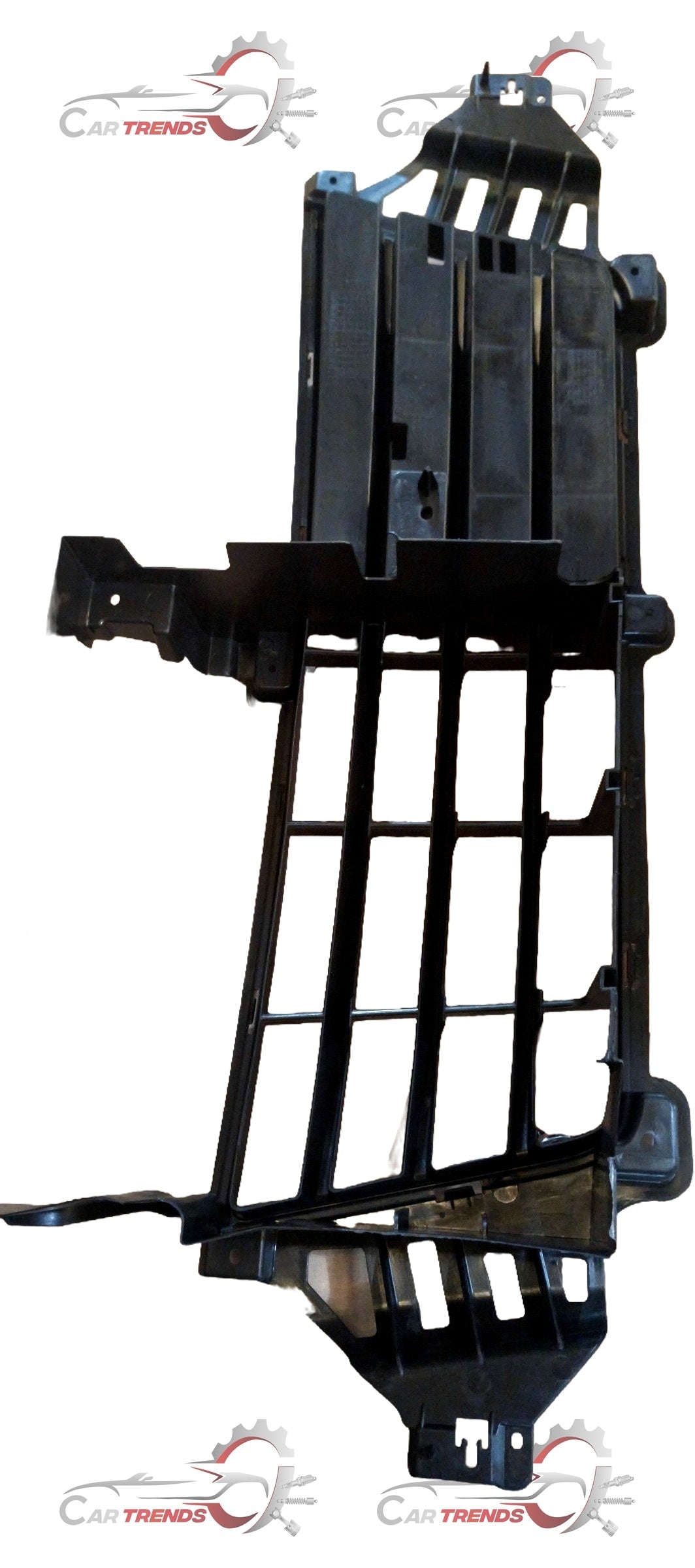 Maruti Suzuki Wagon R radiator grille, black plastic car front grille with slats, replacement part for Suzuki Wagon R models.