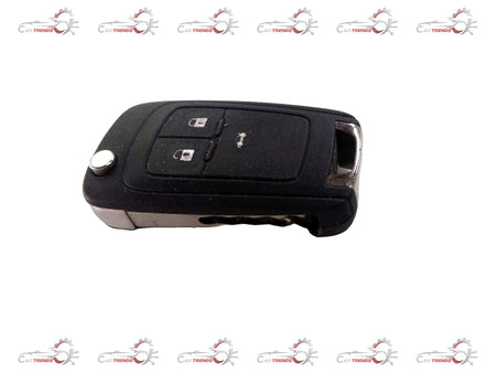 Chevrolet Cruze folding key door and ignition lock, branded by General Motors, shown with two views in the image.