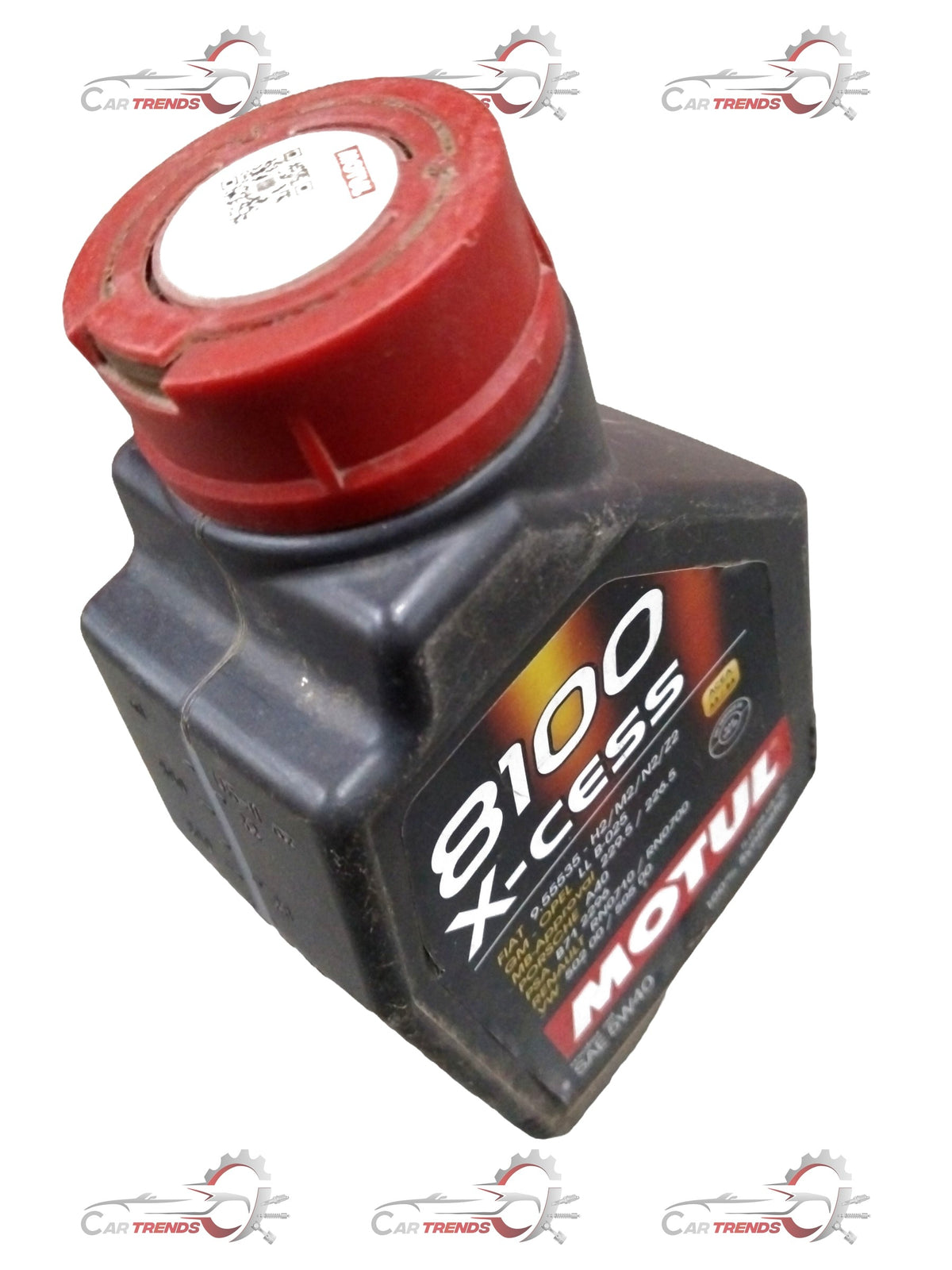 MOTUL ENGINE OIL | PUNCH/ALTROZ/SAFARI/HARRIER | WITH 8100 5W40 1 LITER | #MOTUL81005W401L MOTUL81005W401L - Left view