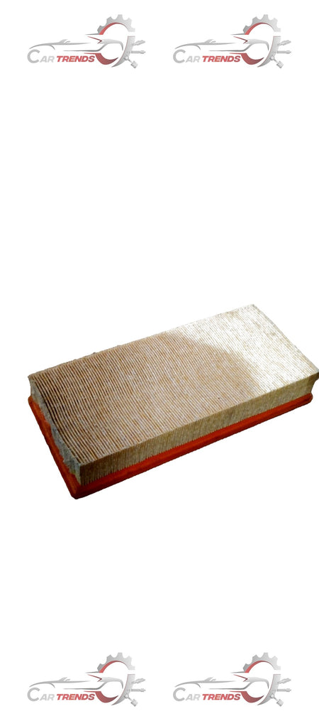 Tata Aria air filter, TATA brand, showing the rectangular filter component with pleated filtration material.