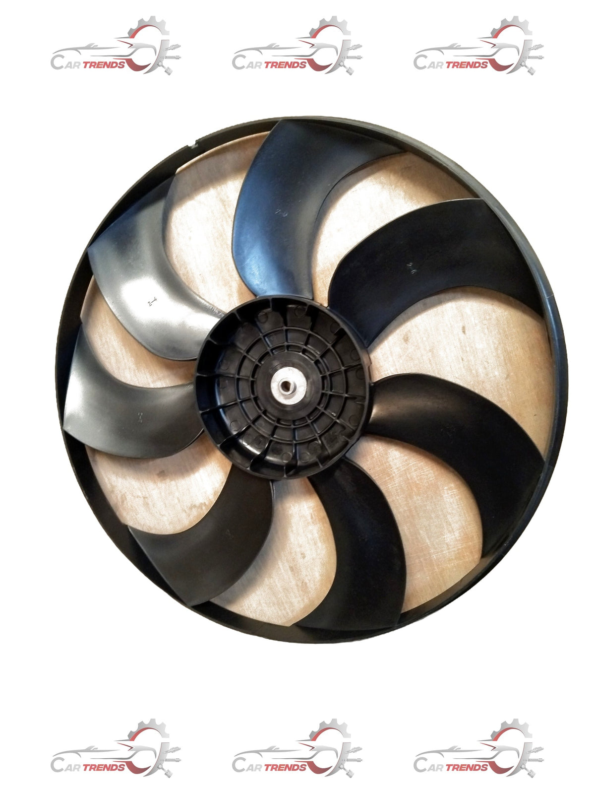 Hyundai Elite i20 cooling fan, car engine cooling component, shown in a detailed image.
