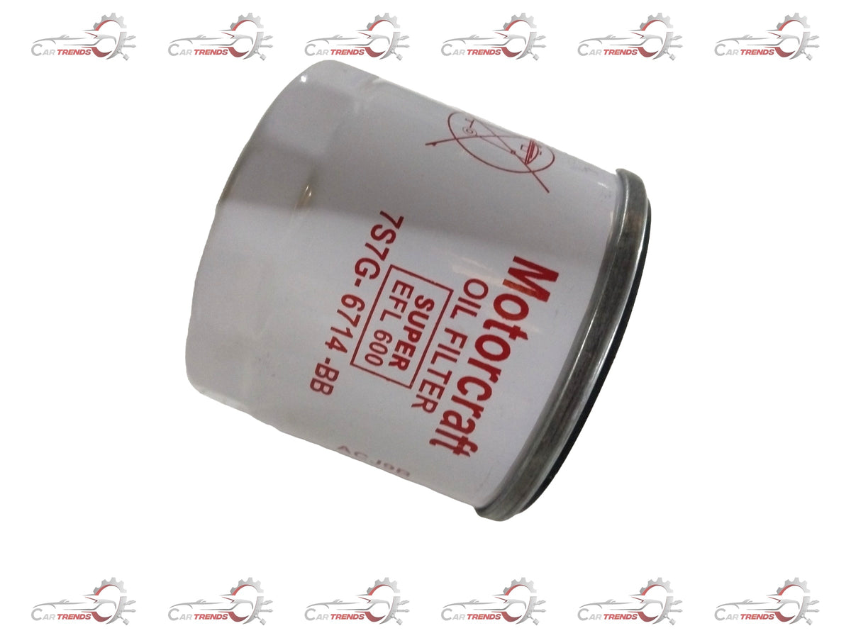 Ford EcoSport oil filter ECOSPORTS 7S7Z6731E, new in packaging, showing the cylindrical filter with brand markings.