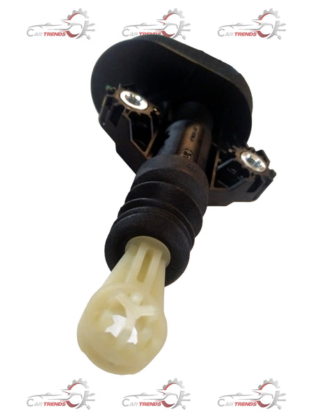 Maruti Suzuki clutch master cylinder for Baleno, shown in a detailed view with mounting components and hydraulic connection.
