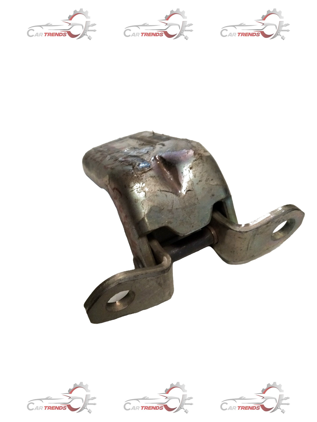 Rear door hinge assembly for Datsun Go by CarTrends, showing metal hinge parts and mounting points.