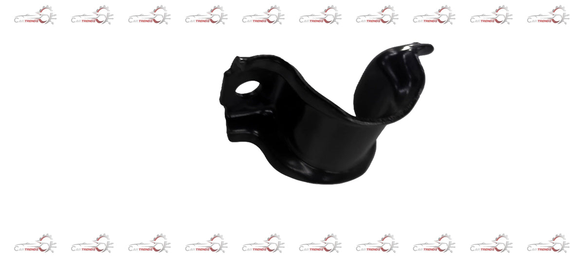 CarTrends clamp bushing stabilizer for Optra Petrol, spare part with metal and rubber components, shown in close-up.