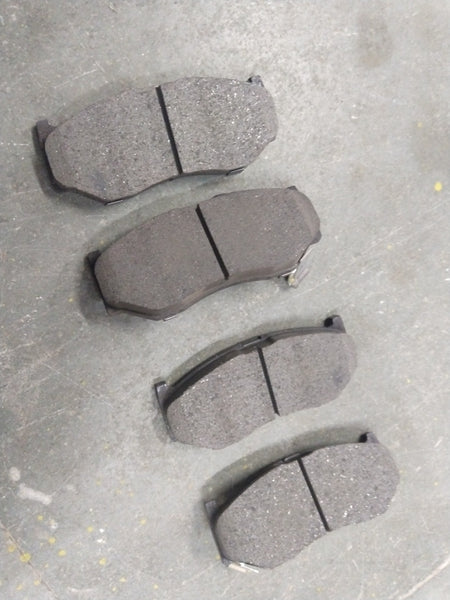 Hi-Q front brake pad for Baleno, New Dzire, New Swift, Glanza; high-quality automotive brake component.