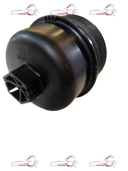 Maruti Suzuki cap oil filter 16540M86J20, cylindrical metal filter component with plastic top, used in automotive oil filtration.