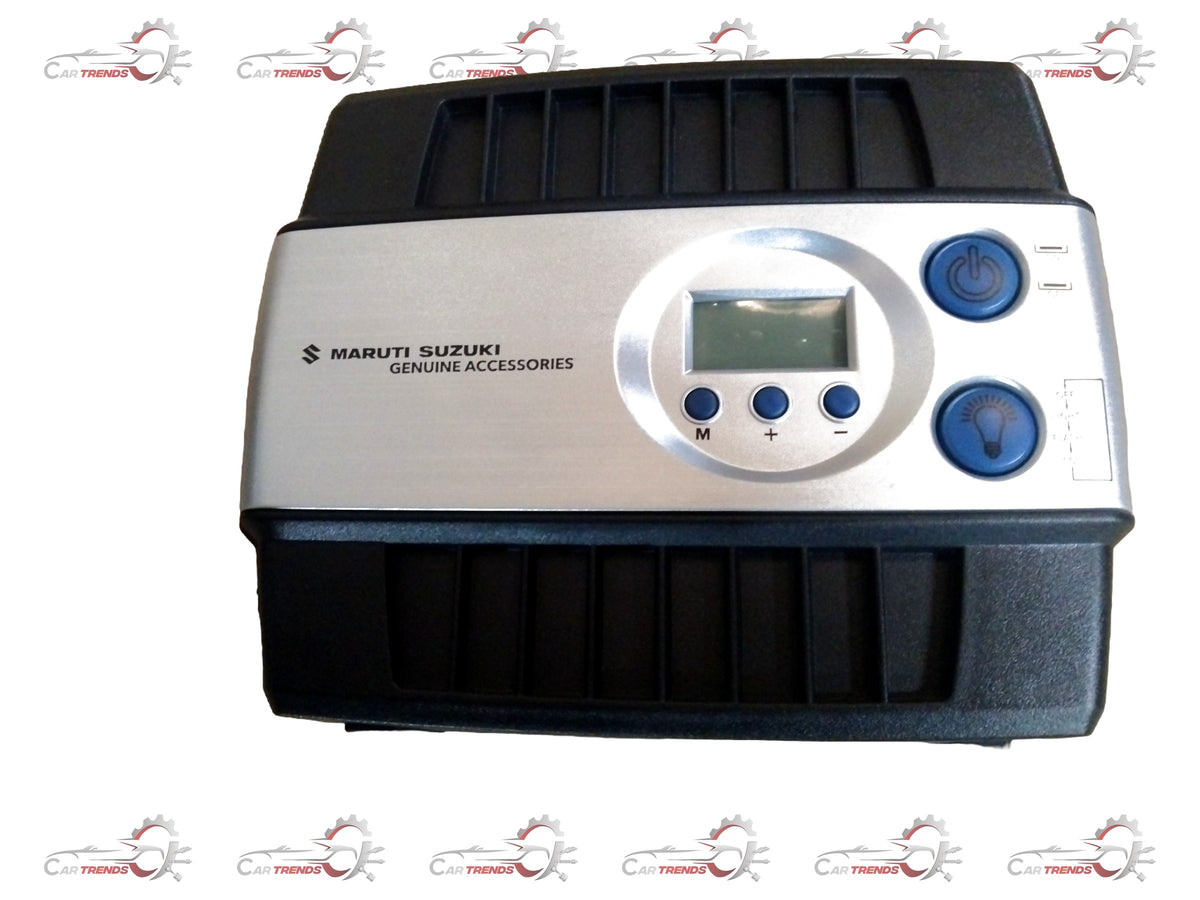 Maruti Suzuki AIR INFLATOR DIGITAL for Swift, Dzire, Baleno, Ertiga, compact portable air pump with digital display