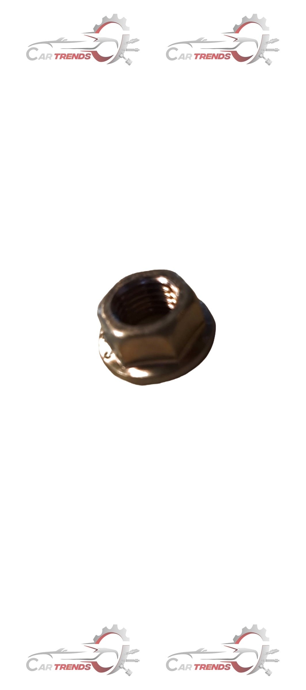 Maruti Celerio wheel nut by CarTrends, showing a close-up of the durable steel wheel nut with threading for secure tire attachment.