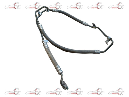 High pressure power steering tube for Renault vehicles, shown in two views, made by CarTrends.