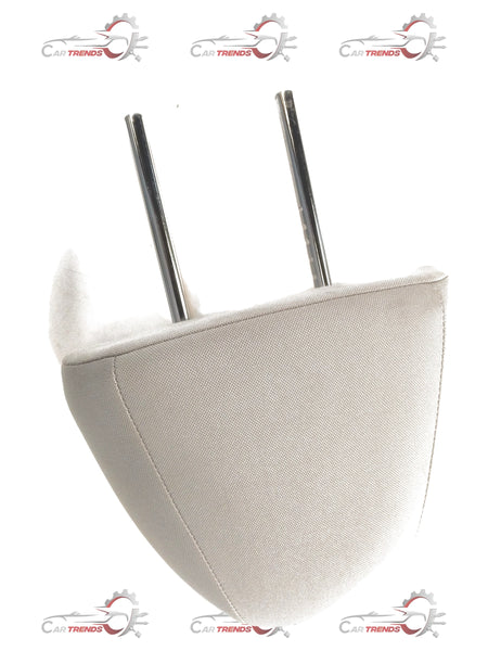 Nissan Micra headrest assembly by CarTrends, showing front and side views of the adjustable headrest for car seats.