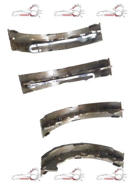 Rear brake shoe for Hyundai Grand i10, XCENT, NIOS, AURA, Fluidic Verna DSL, and i20 Elite from CarTrends.