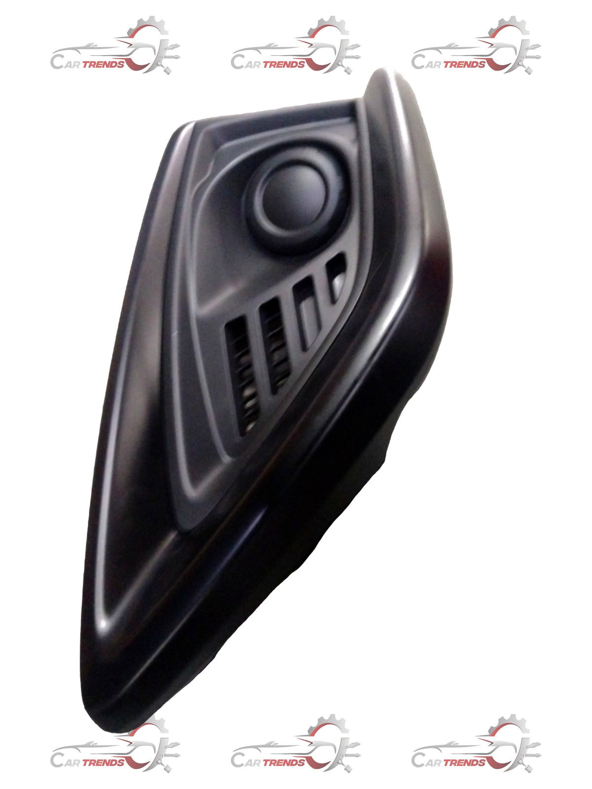 Front fog lamp bezel for Maruti Suzuki vehicle, left side, close-up view of the black plastic trim piece.