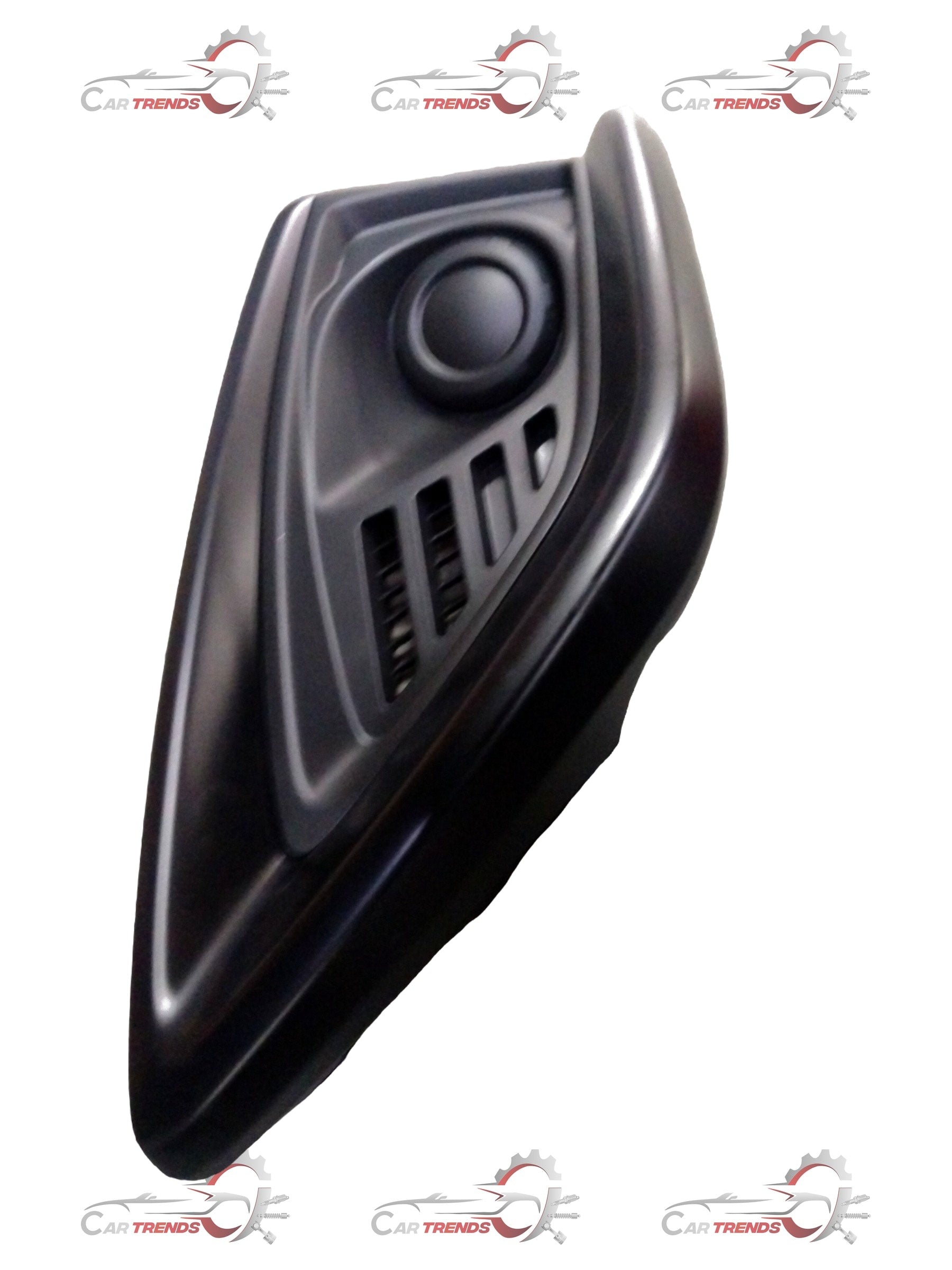 Front fog lamp bezel for Maruti Suzuki vehicle, left side, close-up view of the black plastic trim piece.