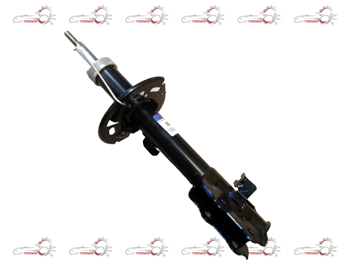 CarTrends front left strut assembly spare part for vehicle suspension, showing the assembled shock absorber and mounting components.