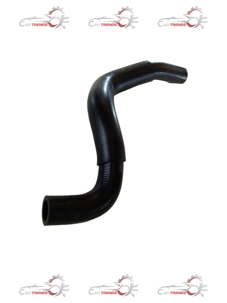 Maruti Suzuki Celerio hose part, close-up view showing black rubber tube with connector fittings for vehicle maintenance.