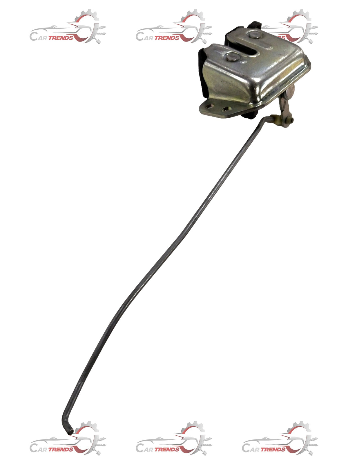 CarTrends Chevrolet Beat latch assembly lift gate showing metal latch mechanism and mounting components in a close-up view.