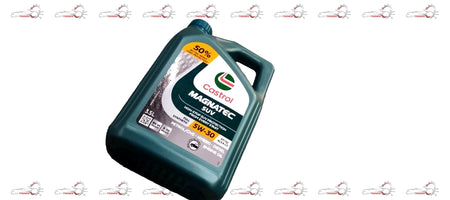 Castrol 5W30 car engine oil in a 3.5L container, suitable for SUVs and all car variants, with a clear view of the oil bottle.
