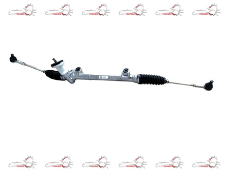 CarTrends steering rack assembly for Celerio 1st Gen, Alto K10, WagonR; petrol and CNG models, shown in the image.