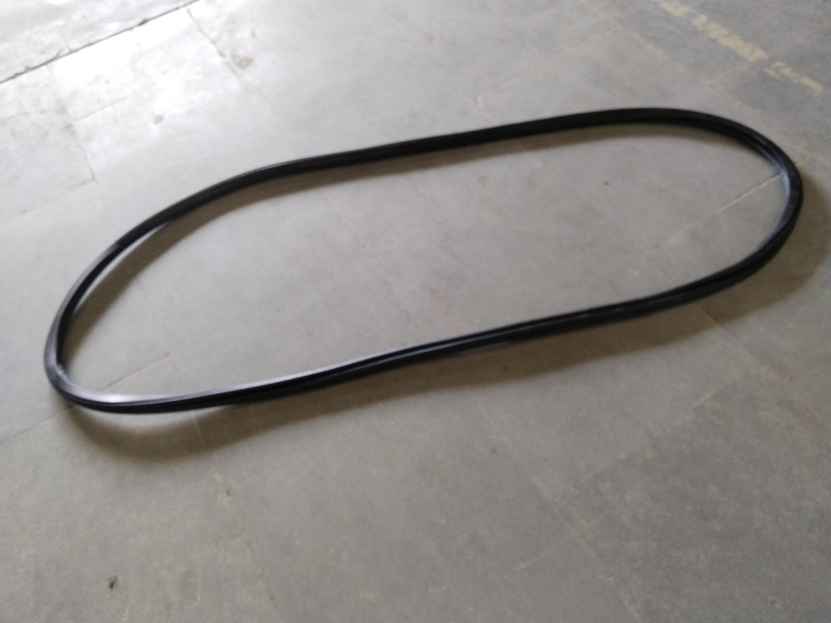 CarTrends door seal for Skoda Kushaq, close-up view showing flexible rubber edge fitting around vehicle door frame.